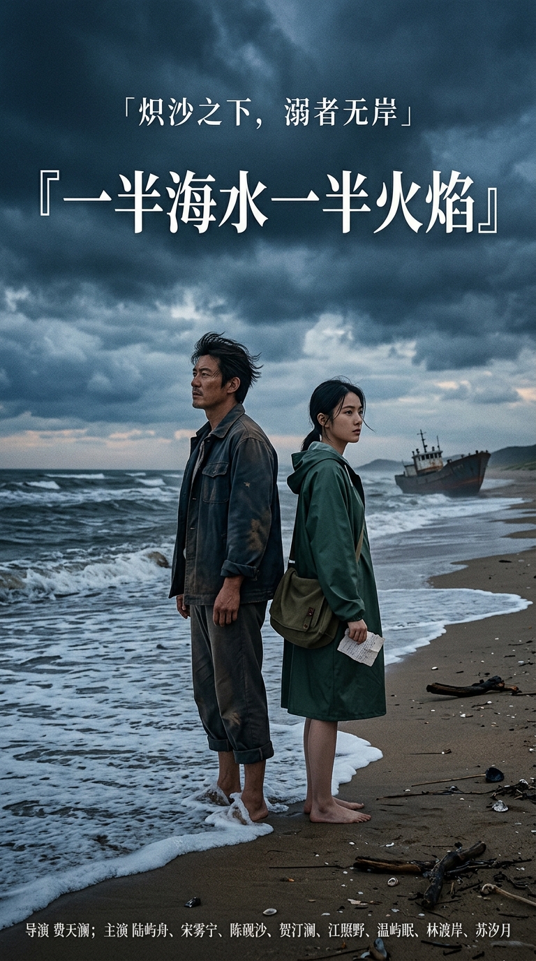 《一半海水一半火焰》海报